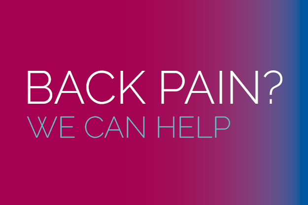 Life changing help for an artist with back pain