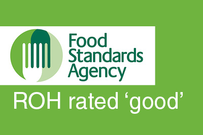 The FSA rate our food hygiene as 'good'